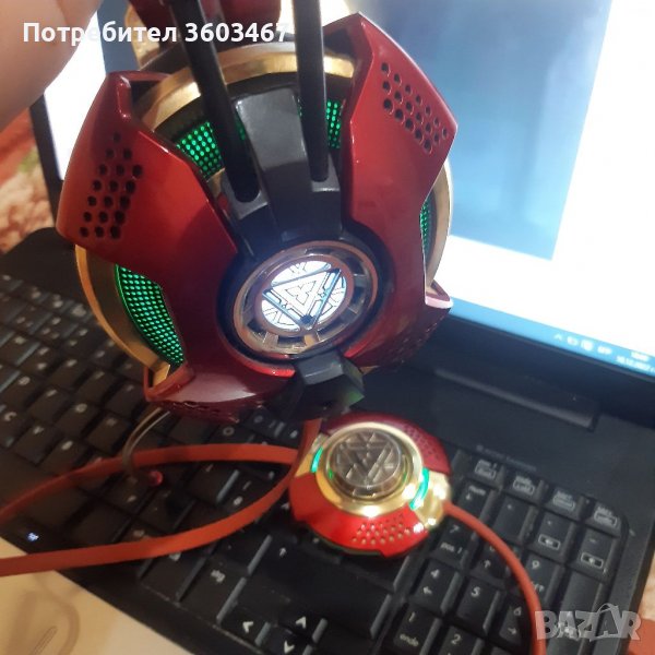 Геймърски слушалки iron man 3, снимка 1
