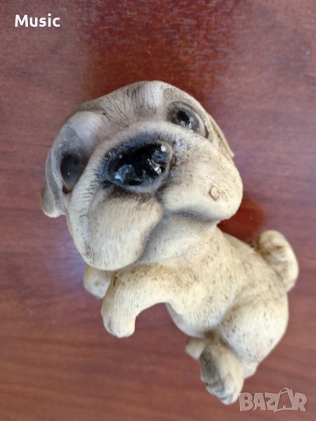 Красива Арт фигурка кученце, снимка 1
