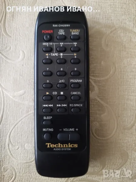 Technics RAK-CH426WH оригинално дистанционно , снимка 1