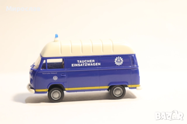 BREKINA H0 1/87 VW ГРАЖДАНСКА ЗАЩИТА КОЛИЧКА КАМИОН МОДЕЛ