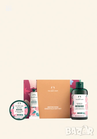 The Body Shop British Rose - нов комплект за тяло с британска роза, снимка 5 - Комплекти и лотове - 53406785