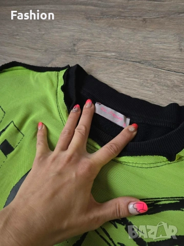 Жестока oversized дамска блуза на Redesign, снимка 4 - Блузи с дълъг ръкав и пуловери - 53422591