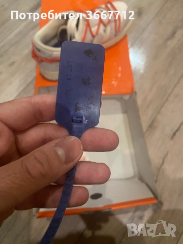 Nike dunk off white 13 , снимка 5 - Маратонки - 52577142