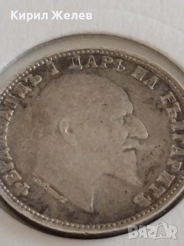 Сребърна монета 1 лев 1910г. Царство България Цар Фердинанд първи 43053, снимка 10 - Нумизматика и бонистика - 43966030