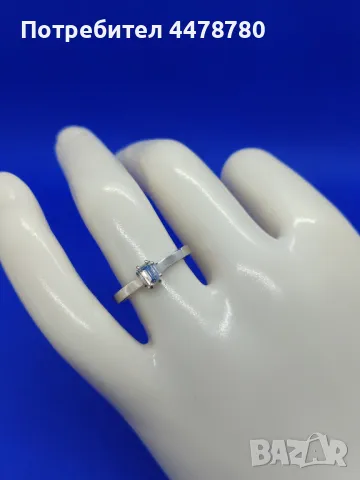 Годежен Пръстен с Диамант, снимка 3 - Пръстени - 50403617