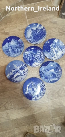 Колекционерски порцеланови чинии за стена