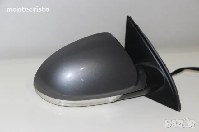 Дясно електрическо огледало VW Passat B6 (2005-2011г.) 9 пина / прибиране прибиращо подсветка, снимка 5 - Части - 47935917