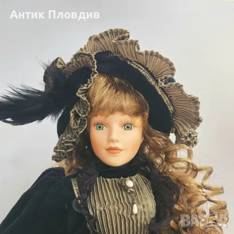 Порцеланова кукла “Vanity Fair” – Stewart Ross Fine Collectibles, снимка 6 - Колекции - 49930827