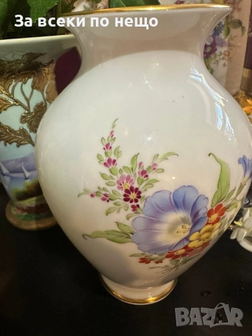 Höchst Porzellan-Manufaktur Germany  Mainz Circa 1977 Код P1692, снимка 3 - Вази - 52960336