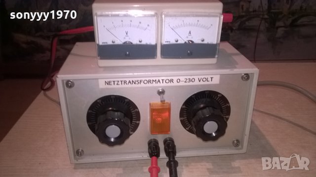 netztransformator 0-230volt-germany-внос швеицария, снимка 2 - Мрежови адаптери - 27177577