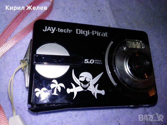 JAY-tech Digi-Pirat 5.0 МЕГАПИКСЕЛА СТАР КОЛЕКЦИОНЕРСКИ ЦИФРОВ ФОТОАПАРАТ РЯДЪК МОДЕЛ 40763, снимка 1 - Фотоапарати - 43500447