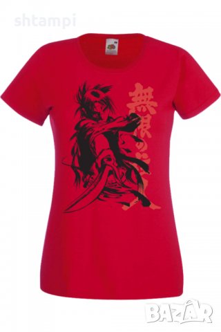 Дамска тениска Blade of the Immortal Samurai,Анимация,игра,Празник,Повод., снимка 2 - Тениски - 37985718