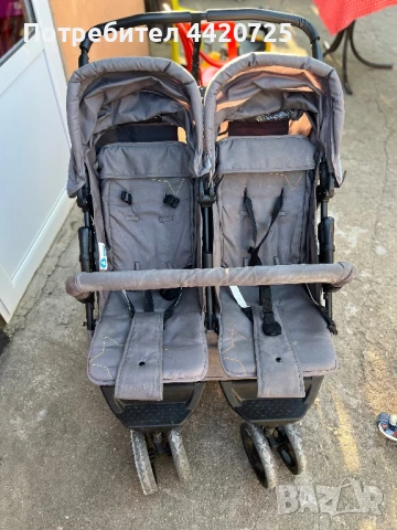 Лятна количка за близнаци, снимка 3 - Детски колички - 51083098
