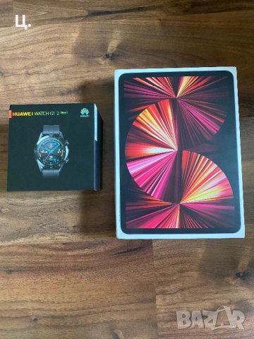 Кутия Ipad Pro и Huawei Watch GT 2