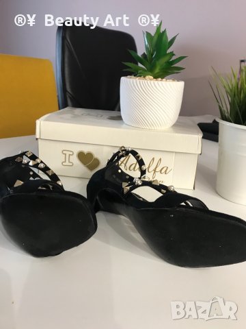 Дамски официални сандали на ток , 36 размер, снимка 4 - Дамски елегантни обувки - 37910466