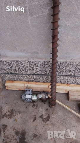 Мотор , редуктор ,шнек за парно, снимка 2 - Отоплителни печки - 52513148