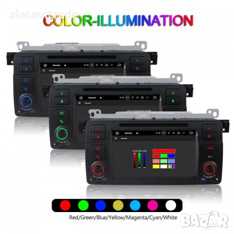 BMW Е46 - 7'' АНДРОИД НАВИГАЦИЯ, 7062, снимка 9 - Навигация за кола - 29008135