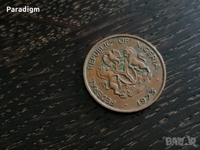 Монета - Нигерия - 1 кобо | 1973г., снимка 2 - Нумизматика и бонистика - 27234461
