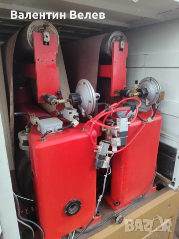 двувалов калибровачен шлайф на 1100мм.с пета-SCM, снимка 6 - Други машини и части - 53516593