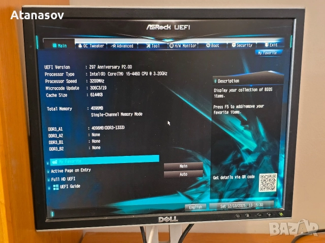 Asrock Z97 Annicersary сокет 1150., снимка 8 - Дънни платки - 52774186