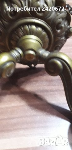 бронзов стенен  свещник, снимка 6 - Декорация за дома - 43835917