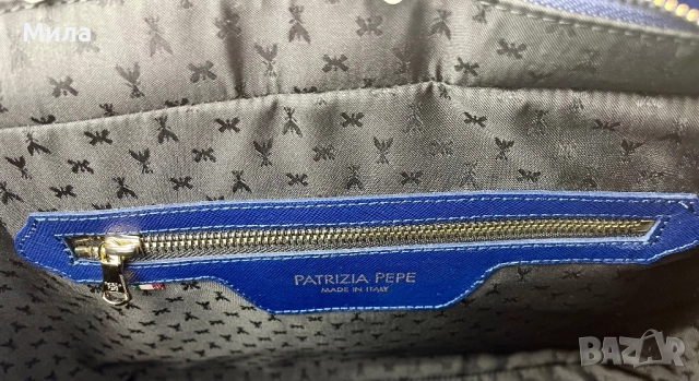 Patrizia Pepe - 100% Естествена кожа / Дамска чанта / Нова с етикети, снимка 4 - Чанти - 52514563