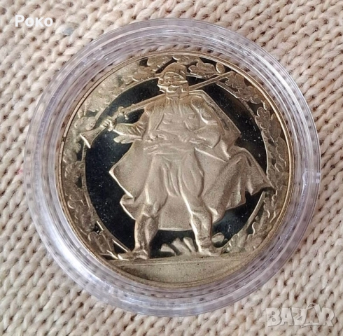 Монета proof 2 лева 1981 „1300 години България: , снимка 2 - Нумизматика и бонистика - 52202441