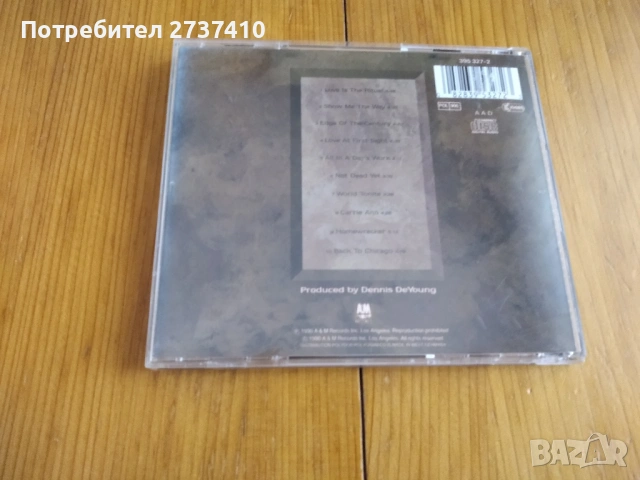 STYX - EDGE OF CENTURY 7.70евро оригинален диск, снимка 3 - CD дискове - 53486592