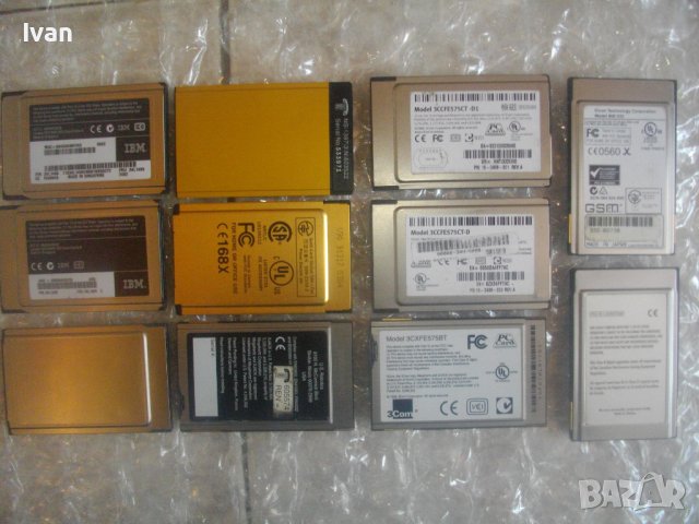 Мрежова Карта LAN Карта-Wireless-Лот 11бр-Различни-Multi-functional PC Card-IBM-DACOM-DELL-DIVA-Mega, снимка 12 - Други - 43361582