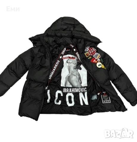 Мъжки зимни якета DSQUARED2. Лукс изработка. Топ качество, снимка 13 - Якета - 38359602