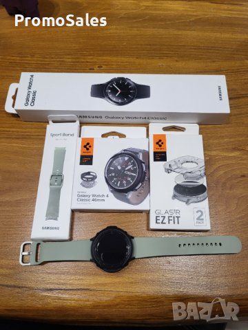 Samsung Galaxy Watch 4 / 46mm / BT / Classic - Като Нов , снимка 2 - Смарт гривни - 37677909