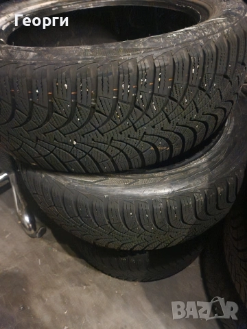 Продавам джанти с гуми железни 16 с 205/55/16 зимни, снимка 3 - Гуми и джанти - 52360073