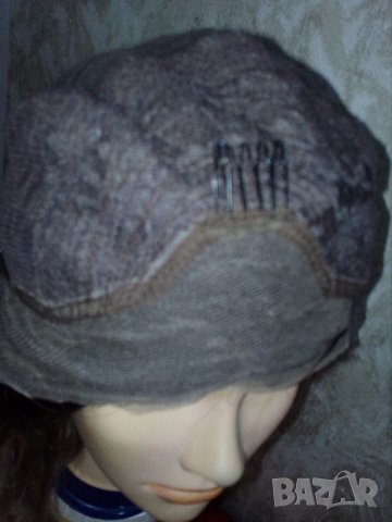 НОВА перука - боб -омбре тъмнокестеняво към платинено русо, снимка 8 - Аксесоари за коса - 36683118