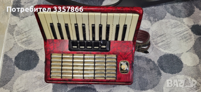 Акордеон Weltmeister Stella 40 баса с куфар