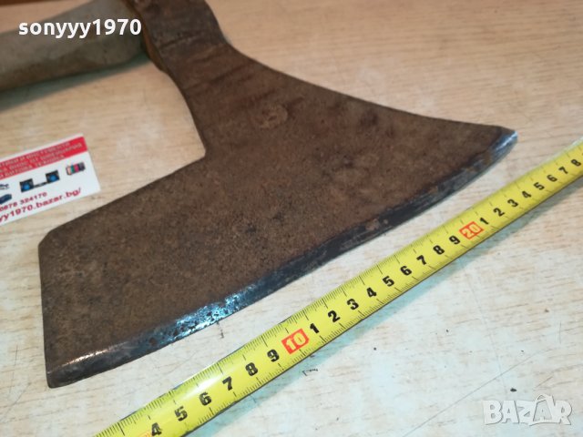 ПОРЪЧАНА-АНТИЧНА БРАДВА С КЪСА ИЗВИТА ДРЪЖКА 2610211514, снимка 7 - Антикварни и старинни предмети - 34589702