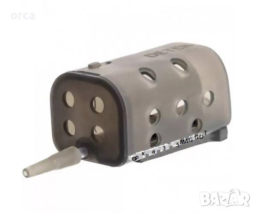 Фидер хранилка за бял червей DAM Detek Maggot Feeder – проходна и с вирбел, снимка 4 - Такъми - 38461526