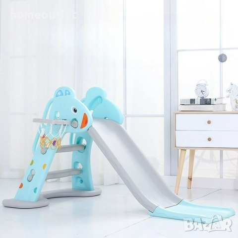 ПРОМОЦИЯ Детска мултифункционална пързалка от HDPE пластмаса M018BLUEDE, снимка 2 - Други - 52751911