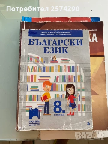 Лот учебници за 8 клас исползани , снимка 5 - Учебници, учебни тетрадки - 51213105
