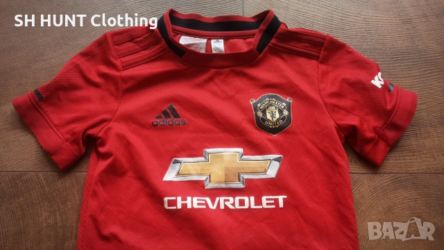 Adidas FC MANCHESTER UNITED Kids Football T-Shirt Размер 4-5 г /110 см детска футболна тениска 33-66, снимка 3 - Детски тениски и потници - 53126840