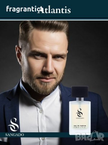 Sangado 689 Atlantis парфюмна вода за мъже 50мл Трайност 12 часа, снимка 1