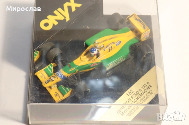 1:43 ONYX BENETTON FORD SCHUMACHER БОЛИД ФОРМУЛА F1