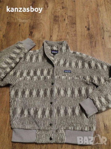 patagonia snap front retro-x jacket - дамско шерпа яке М, снимка 7 - Якета - 52594943