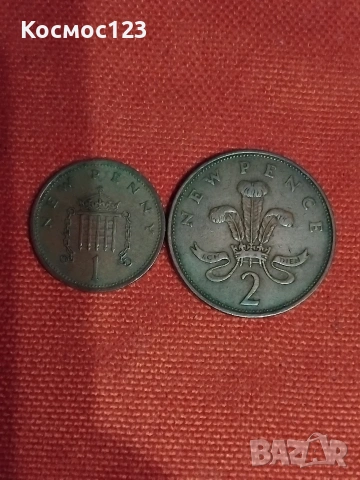 Стари монети Англия, снимка 2 - Нумизматика и бонистика - 53154665