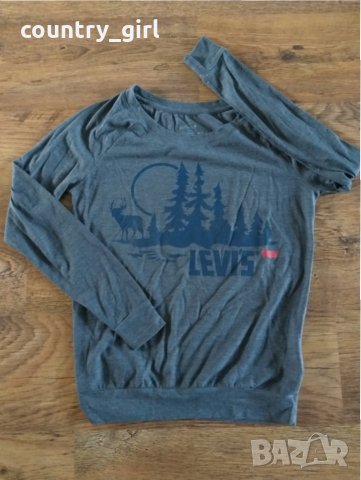 levis - страхотна дамска блуза, снимка 4 - Блузи с дълъг ръкав и пуловери - 26672985