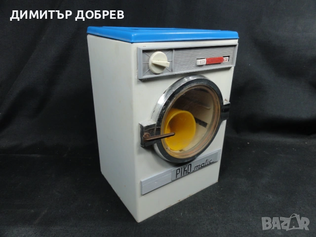 СТАРА РЕТРО СОЦ ГДР DDR ИГРАЧКА ПЕРАЛНА МАШИНА ПЕРАЛНЯ PIKO MATIC, снимка 3 - Колекции - 53022927