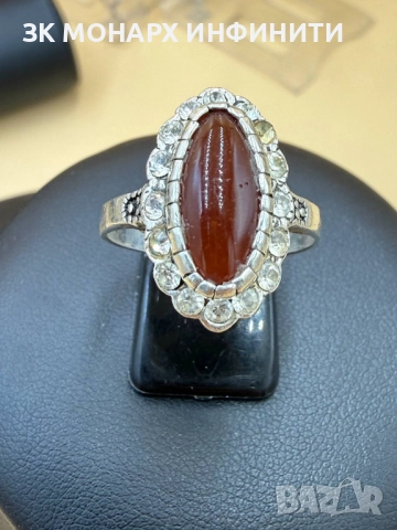 Сребърен пръстен /925/, снимка 4 - Пръстени - 52394627