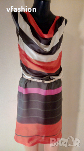 Дамска рокля сатен, снимка 2 - Рокли - 36468420