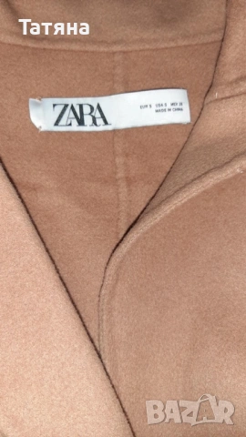 Дълго палто Zara, снимка 2 - Палта, манта - 53371735