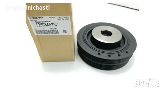 Ремъчна шайба колянов вал СУБАРУ ФОРЕСТЪР SUBARU FORESTER 12305AA252 12305-AA252 OEM SUBARU