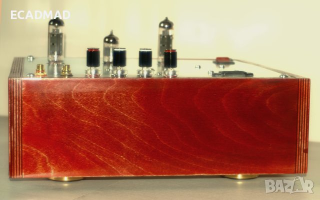 Ruby Resonance Enhancer – EL 84 SE Valve Amplifier, снимка 5 - Аудиосистеми - 43792992